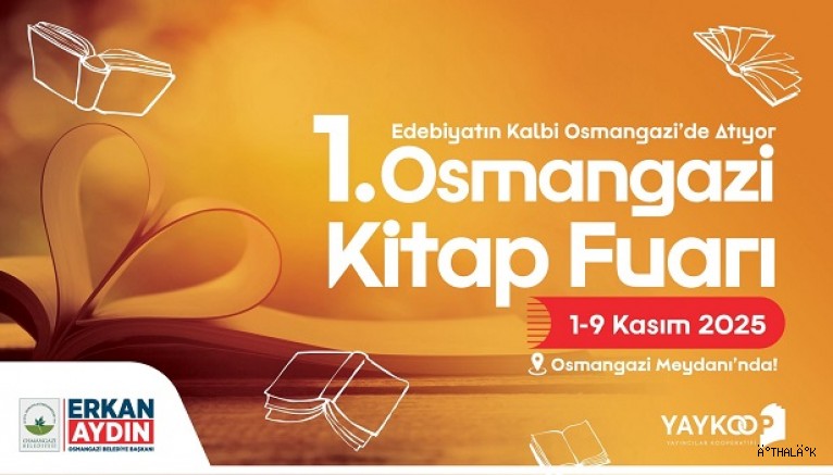 Osmangazi Kitap Fuarı Kapılarını Açıyor