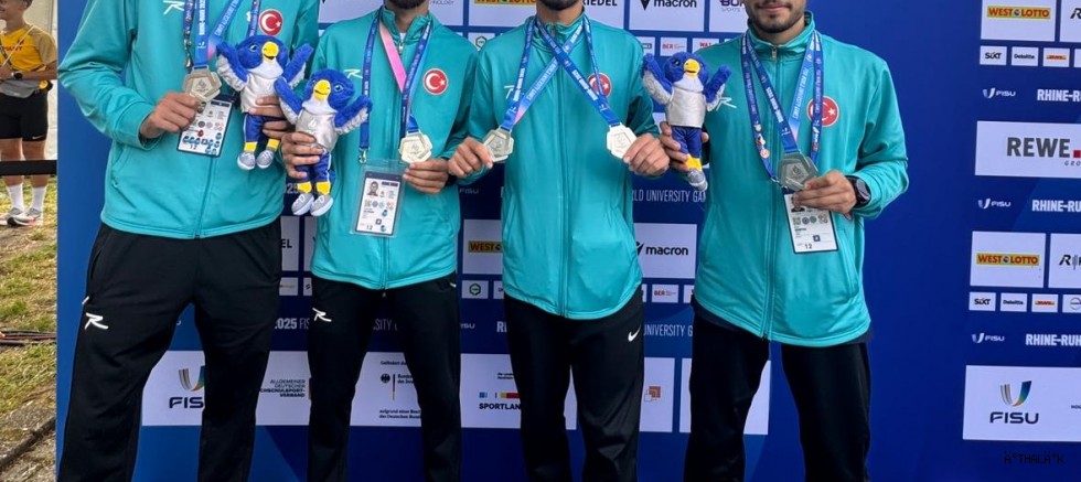 Osmangazili Atletin Milli Forma İle Madalya Sevinci