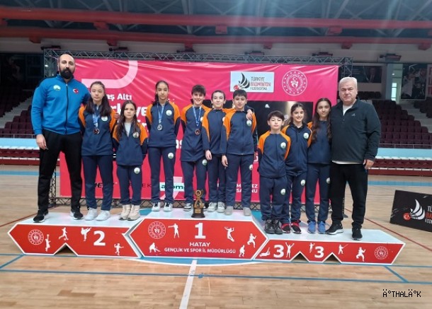 Osmangazili Badmintoncular Türkiye Şampiyonası’nda Parladı