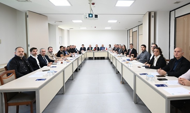 Özbekistan Büyükelçisi İlkhom Khaydarov BTSO’da