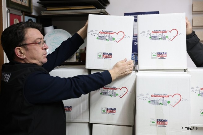 Ramazan Öncesi Osmangazi’de Erzak Yardımları Başladı