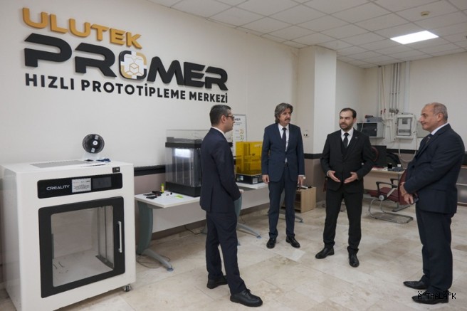 Sanayi ve Teknoloji Bakan Yardımcısı Gönüllü  Ulutek Teknoparkı Ziyaret etti
