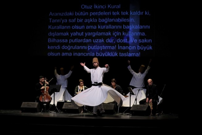 'Şems’in 40 Kuralı' Bursa'da Ney Tınısıyla Hayat Buldu