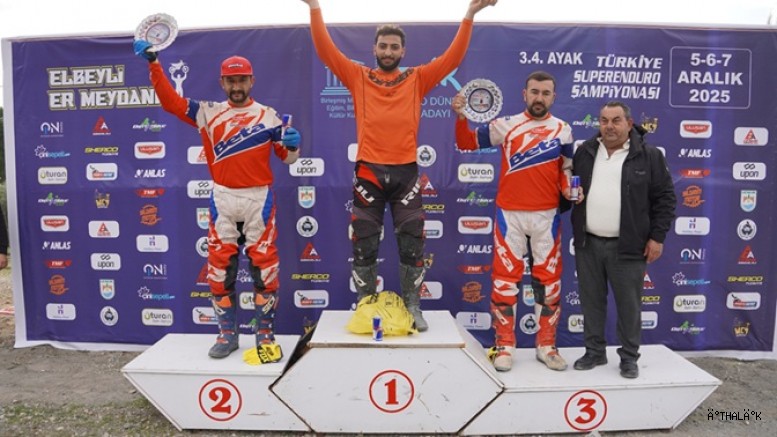 Süper Enduro Sezonu İznik'te Tamamlandı