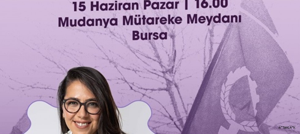 TİP Parti Sözcüsü Sera Kadıoğlu Mudanya'da Kadınlarla Buluşuyor.