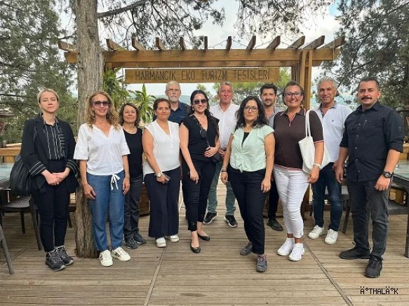 TMMOB Bursa Harmancık’a Geçmiş Olsun Ziyaretinde Bulundu