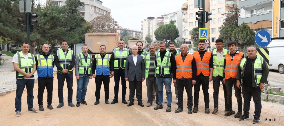 Tuna Caddesi Ulaşımın Yeni Koridoru Oluyor