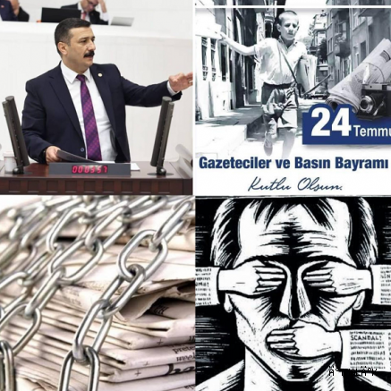 Türkoğlu: Bir Ülkede Basın Özgürlüğü Yoksa Demokrasi de Yoktur