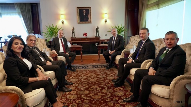 Ümit Özdağ'dan Mansur Yavaş'a Ziyaret