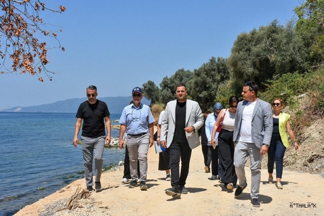 Yeni Sahil Yolunda Çalışmalar İlerliyor