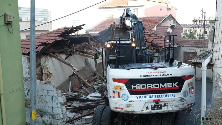 Yıldırım'da Metruk Yapılara Yer Yok