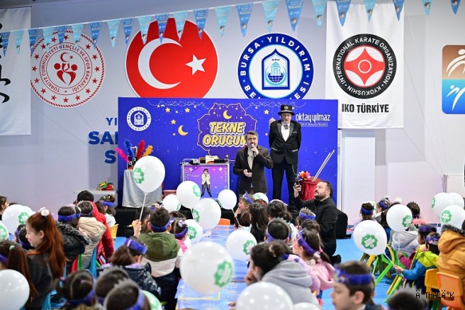 Yıldırım'da Minikler İçin İftar Vakti 