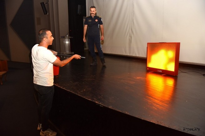 Yıldırım'da Yangın Eğitimi