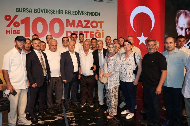 Yüzde 100 Hibeli Mazot Desteği